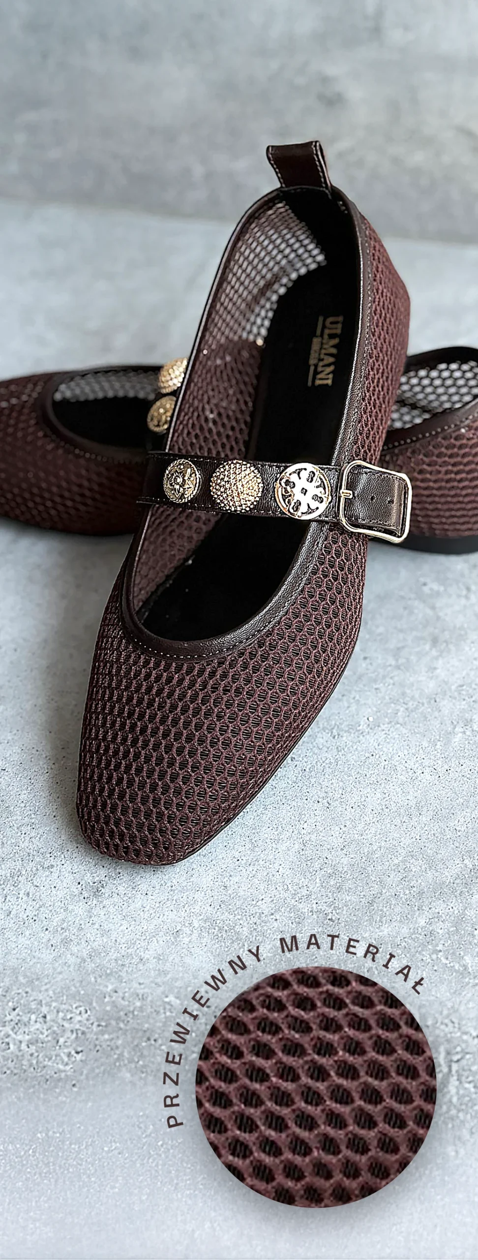 brown scaled Ulmani Shoes