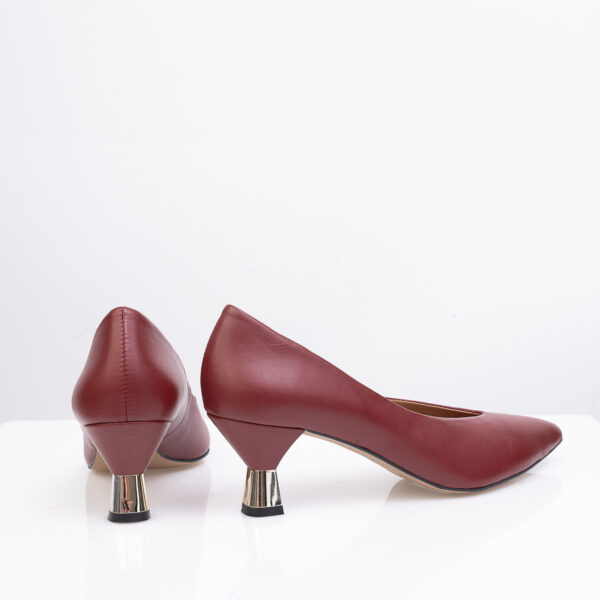 Czółenka Burgundy Charm - obrazek 3
