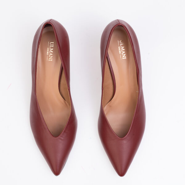 Czółenka Burgundy Charm - obrazek 4