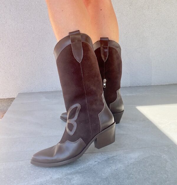 Kowbojki Western brown - obrazek 3