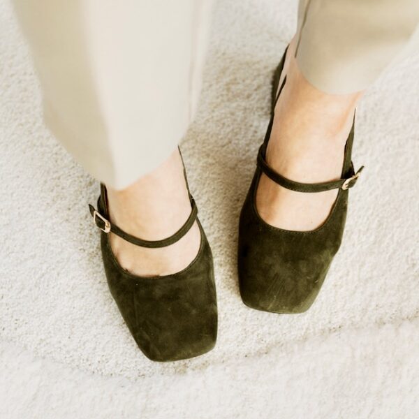 Czółenka Astoria Sling Green