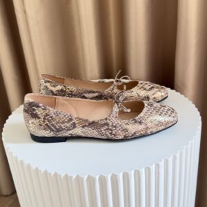 Balerinki Camille Snake Gold