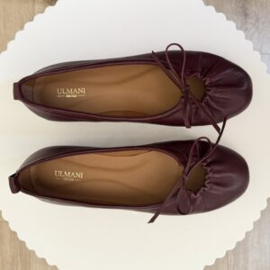 Baleriny Violetta Burgundy