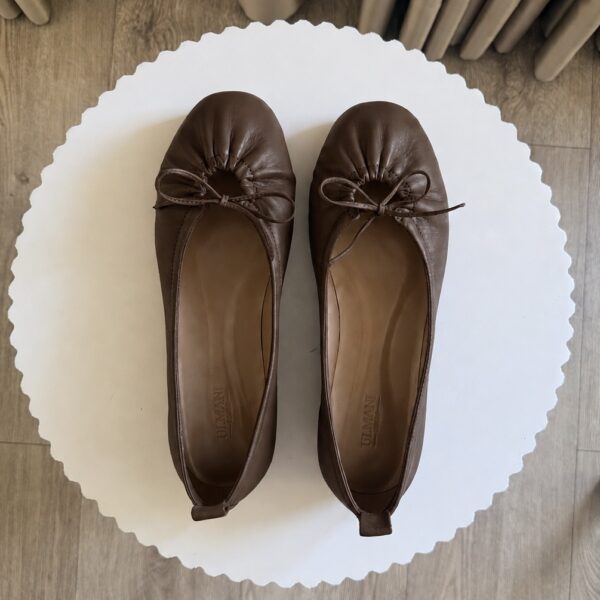 Baleriny Violetta Brown