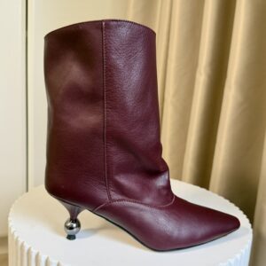 Botki Orlea Burgund